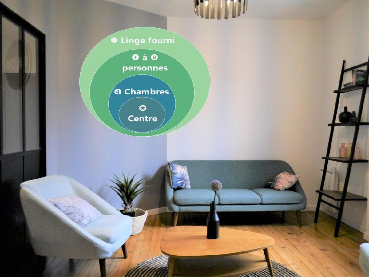 Appartement Le Flatiron - 4 Chambres Tarbes Eksteriør bilde